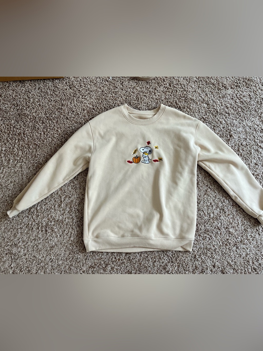 Peanuts Sweatshirt lined snoopy - Picture 2 of 7